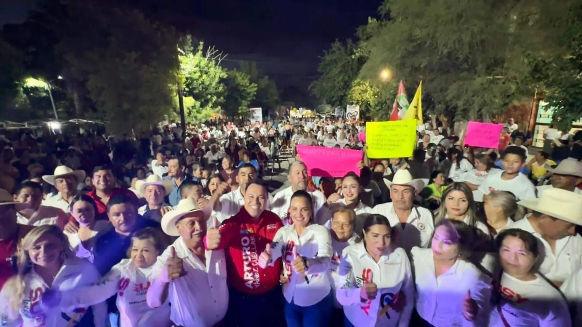 Habitantes del corredor de la Villa de Ciudad Juárez respaldaron a Susy Torrecillas